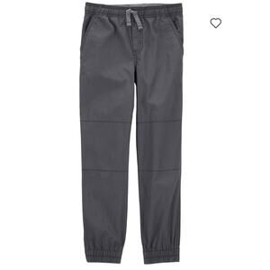 Carters’s Pull-On Everyday Khaki/Chino Pants - Gray Size 8/8A